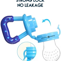 kidbee Baby Fruit Feeder Nibler With Spoon Feeding Bottle COMBO Feeder image 3