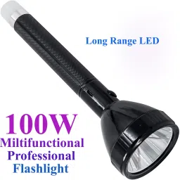1 km long range led torch light + table lamp dual mode 100+25w high brightness Torch-9