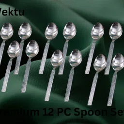 Premium Spoon/Stainless Steel/Tea/Table/Soup/Desert/Dinner/12PC49 Stainless Steel Table Spoon Set-picture-10
