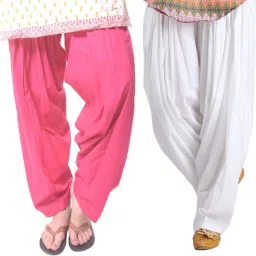 Cotton Blend Solid Patiala-image-53