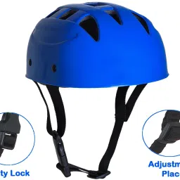 SKATING PROTECTIVE HELMET, Kids Cycle Helmet Cycling Helmet, Blue (5-15 year) Skating Helmet-picture-17