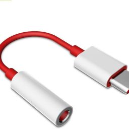 HRRH Red, White C Type To 3.5 mm Jack Phone Converter Pack of 1 Phone Converter-picture-34