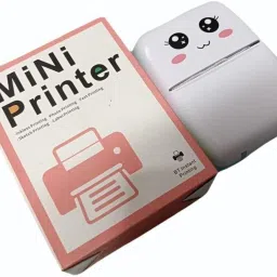 TECHEL Mini Printer with Paper for Label Printer klh16 Single - TextUsed For: Title, Compare-28