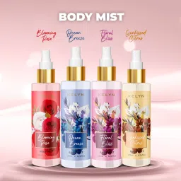 Body Mist Perfume 200ML Long Lasting Scent Spray Gift For Women Pack Of 4 Body Mist-For Women-image-17