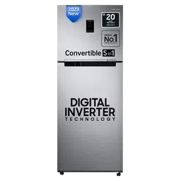 SAMSUNG 363 Litres 2 Star Frost Free Double Door Convertible Refrigerator with Stabilizer Free Operation (RT39C5532S8/HL, Elegant Inox)-image-18