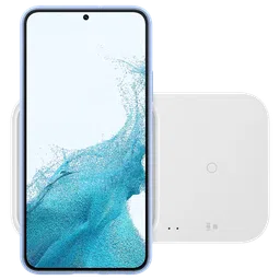 SAMSUNG Duo 15W 2-in-1 Wireless Charger for iOS, Android, Smart Watch (Adaptive Charging, White) image 5