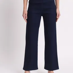 AngelFab Women Relaxed Fit Cotton Denim Jeggings-picture-37