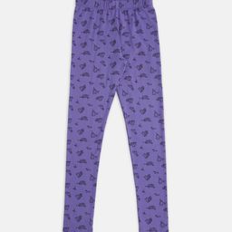 Pantaloons Junior Girls Printed Cotton Churidar-Length Leggings-picture-15