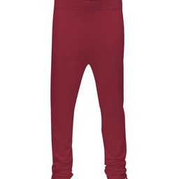 3PIN Infant Girls Maroon Solid Pure Cotton Churidar Length Leggings-image-20