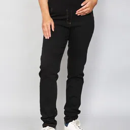 SillyBoom Women Solid Maternity Cotton Comfort Pant-image-45