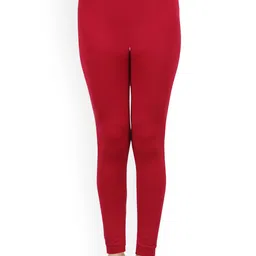 N2S NEXT2SKIN Women Maroon Fleece Regular Fit Warm Thermals Bottoms-image-53