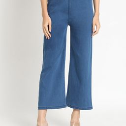 BAESD Women Straight Fit Cotton Parallel Trousers-image-89