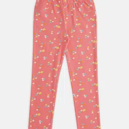 Pantaloons Junior Girls Printed Cotton Leggings-picture-14