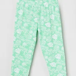 max Infant Girls Printed Ankle-Length Leggings-92