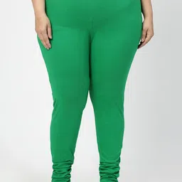 plusS Plus Size Cotton Churidar Length Leggings-picture-33