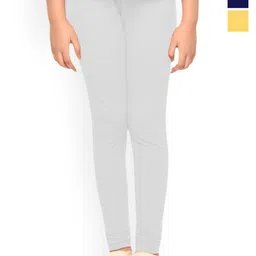 FRENCH KLEIDER Pack Of 3 Mid-Rise Churidar Length Leggings-image-65