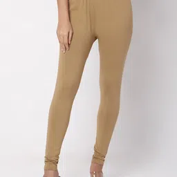 Ethnicity High-Rise Churidar Length Cotton Leggings-image-94