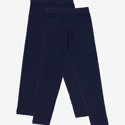 DYCA Girls Pack Of 2 Ankle Length Cotton Leggings-image-17