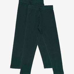DYCA Girls Girls Pack Of 2 Ankle Length Cotton Leggings-image-79