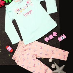 V-Mart Infants Pure Cotton Printed Top With Leggings-image-14