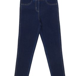 Cantabil Girls Blue Jeggings-picture-24