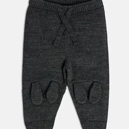 MINI KLUB Infant Girls Acrylic Mid Rise Joggers-image-18