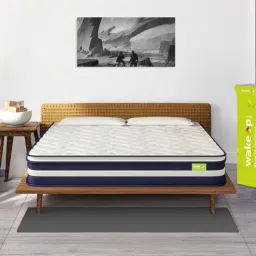 wakeup india Smart Tech Pillow Top Hybrid Orthopedic Pocket Spring & Memory Foam 12 Inch Single Size Mattress-picture-11