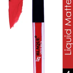 bq BLAQUE Waterproof Matte Liquid Lipstick -  101 Orangish Red 4 ml-22