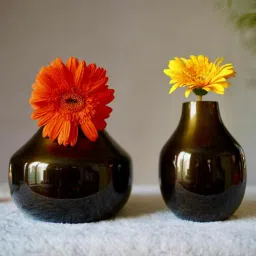 behoma Kipley Brown Iron (Pack of 2) Vases-picture-21