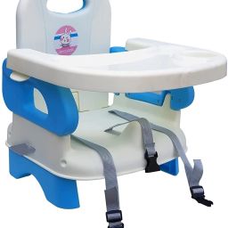Baby Booster Feeding Chair -Easy Travel Chair - with Safety Belt and Removable Dining Tray for Infants and Toddlers-image-29
