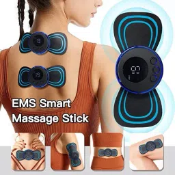Zinnia Mini Body Massager, Portable Mini Massager with 8 Modes and 19 Strength Level Electric Toothbrush-image-1