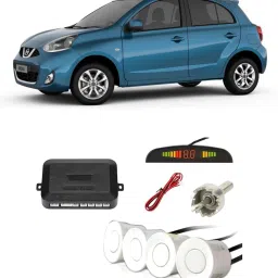 YB444 Silver Car Reverse Parking Sensor with LED Display 4 Sensor Y444 Parking Sensor-24