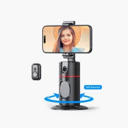 EVAAENTERPRISES P02 GIMBAL ( 2-Axis, Black Color) 2 Axis Gimbal for Mobile, Camera-18