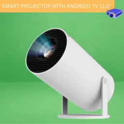 CLAIRBELL Mini HD Projector for Home 4KSupport With Built-in App Netflix/Prime/YouTubeV330 (4500 lm / 1 Speaker / Wireless / Remote Controller) Portable Projector-34