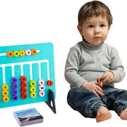 xelix A to Z and 1 to 10 Alphabet Montessori Slide Puzzle Game For Kids image 3