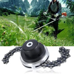 dgk Heavy Duty Chain Trimmer Head for Brush Cutter Attachment String Trimmer image 2