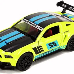 Presents_Mustang GT Car-Metal Pullback Toy with Openable Doors_A7-20