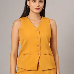 brinns Solid Women Waistcoat-picture-36
