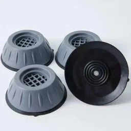 Anti Vibration Pads for Washing Machine;Shock Absorber Pads(Pack of 4) Plastic Kitchen Trolley-11