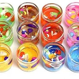 nanox Mini Multicolor Decorative Jelly Candles Candle-picture-2