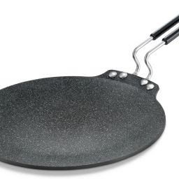 Durastone Hard Anodised Dosa Tawa 28 cm diameter-image-16
