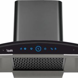 Platina 90 Motion Sensor Auto Clean Wall Mounted Black 1550 CMH Chimney-image-20
