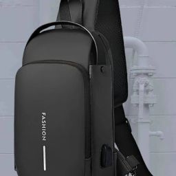 ProArch WomenBuzz Crossbody Massenger Bag Shoulder Strap With with Lock USB Charging Waist bag-image-67