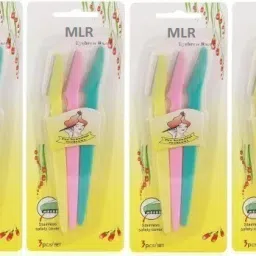 Eyebrow Razor Facial Hair Remover Eyebrow Trimmer for women pack of 4, Women-image-83