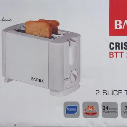 baltra by baltra Crispy 2 Slice 750 W Pop Up Toaster image 2
