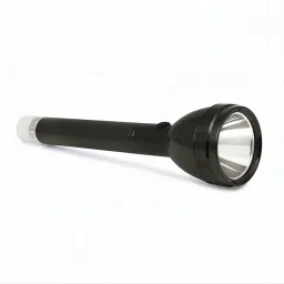 zeus volt L6950 Long Range Kisan Torch 100w Range 1 Km + 25 Hours Battery Life, Black Torch image 3