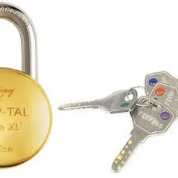 ultra xl+ with 4 keys brass padlock Lock-image-39
