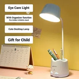 akr Rechargeable LED Touch On/Off Switch Desk Lamp Flexible Study Lamp Study Lamp image 2