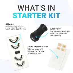 house of common Breathing Nasal Strip Starter Kit (15 Count, Multi) - Boost Oxygen Anti-snoring Device image 2