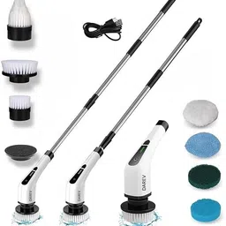 myrra Electric Spin Scrubber,Cleaning Brush Scrubber for Home Cleaning Cart-picture-11